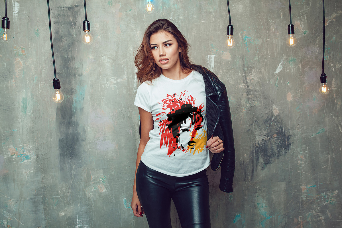 Female faces.T-shirt designs, an Object Graphic by Vera●Suleimanova (Photo 12 of 12)