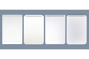 Realistic notebook page mockup, a Texture Illustration by Elegant Solution