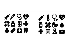 Collection of health and medical, an Object Illustration by ZinetroN