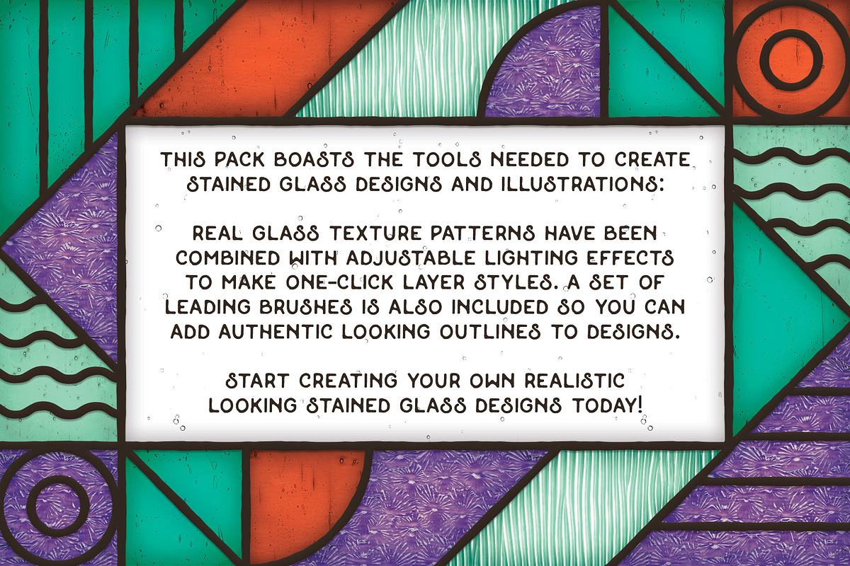 Stained Glass Creator - Affinity, a Brushes & More by The Artifex Forge (Photo 3 of 18)