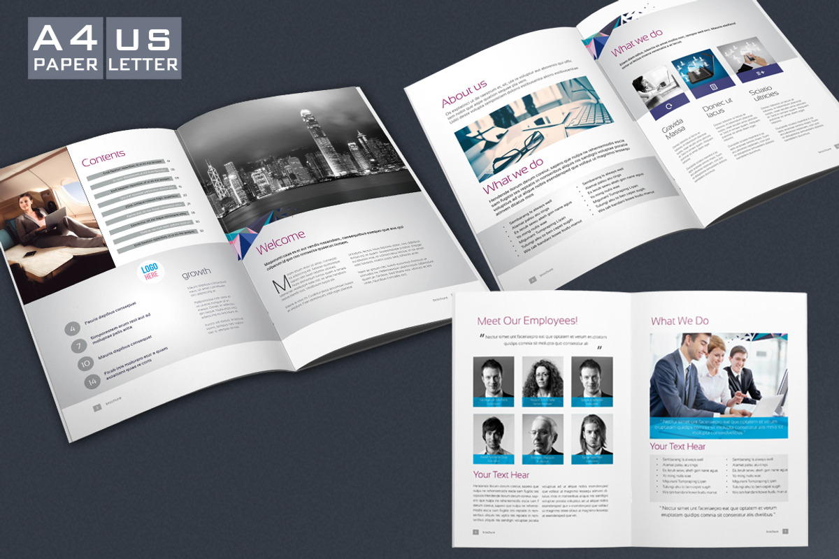 Business, a Brochure Template by artico (Photo 2 of 6)