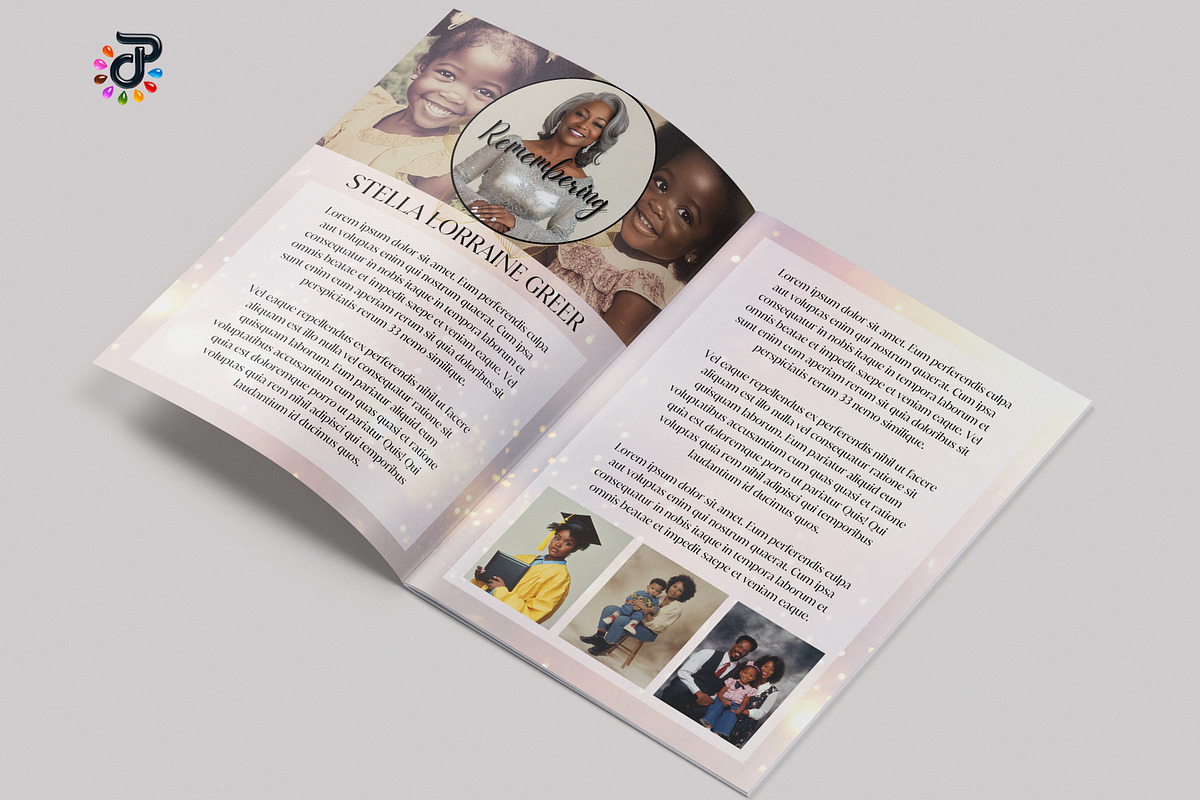 Elegant Canva Obituary Template, a Brochure Template by Protech Design ENT (Photo 6 of 9)