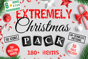 180+ Extremely Christmas Pack