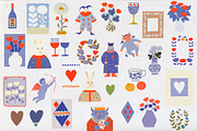 Vintage Valentine Collage Pack, an Object Illustration by Aleks.Flaks (Thumbnail 3 of 18)