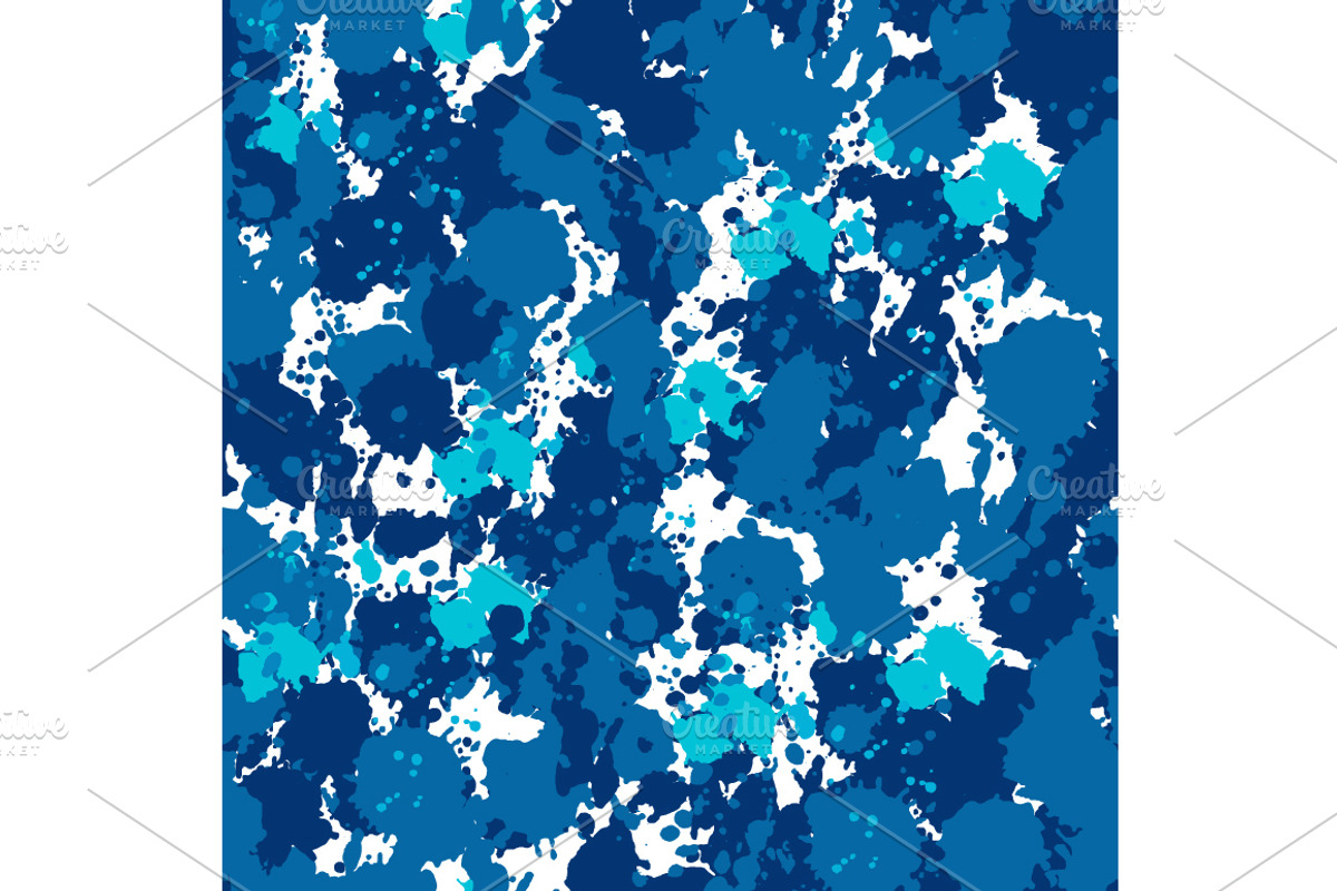 Set of 4 seamless patterns. preview 2
