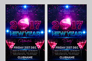 New Year Party Flyer, a Flyer Template by Flyerkart (Thumbnail 2 of 3)