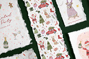 Whimsical Christmas Party, a Seasonal Illustration by Les Frolova (Thumbnail 15 of 17)