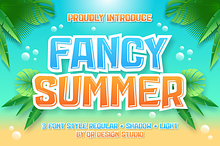 Fancy Summer Font