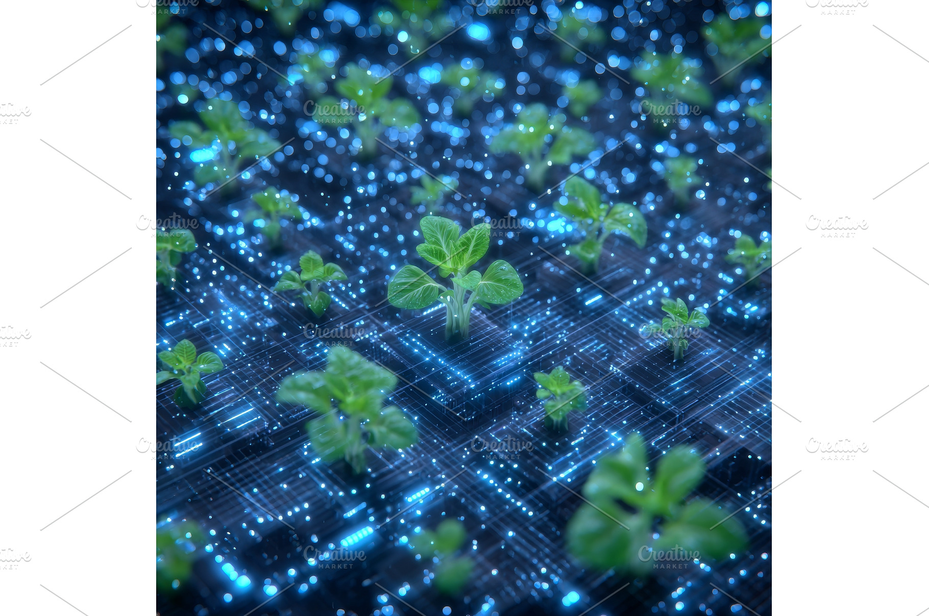 Glowing plants of the future are, a Technology Photo by ZinetroN