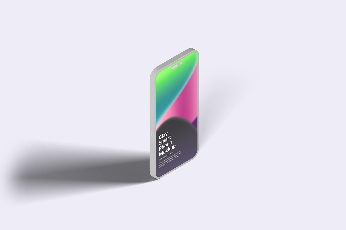 Clay iPhone 14 Pro Mockup - 18 Scene, an iPhone Mockup by Modern Studio (Photo 14 of 22)