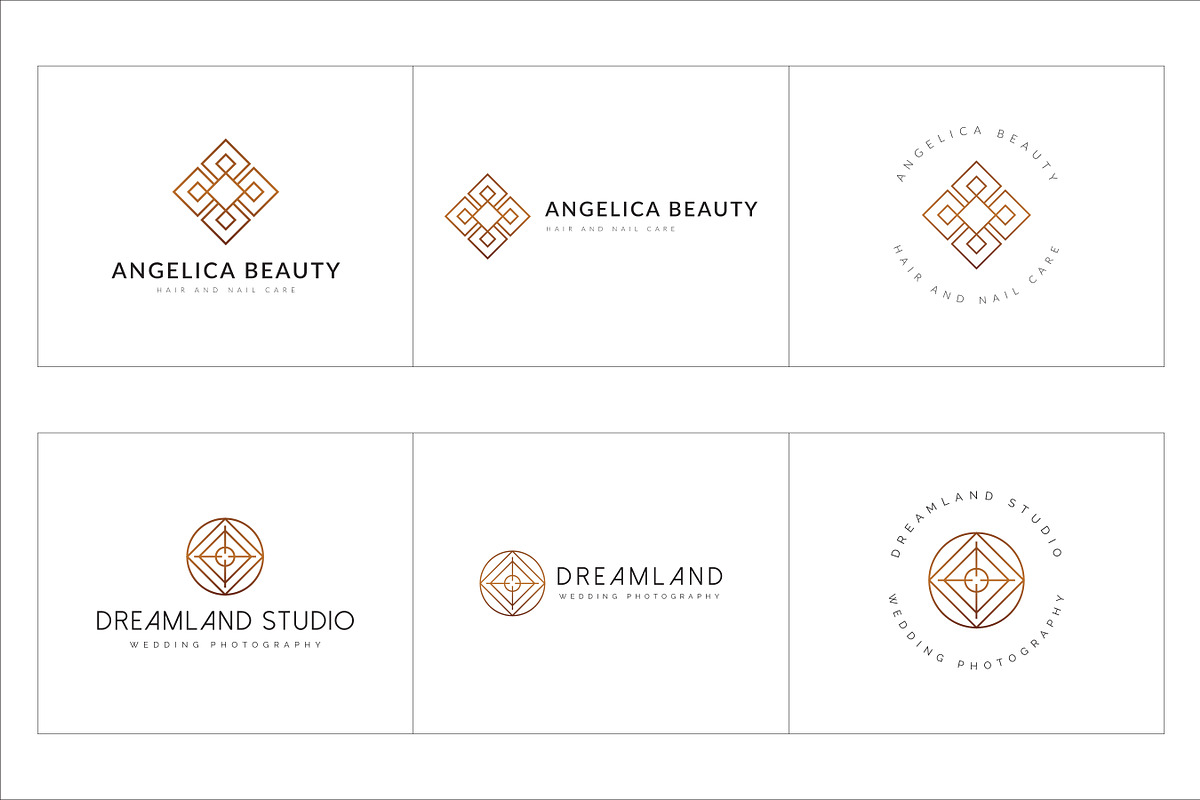 300 Geometric Premade Logo Bundle, a Branding & Logo Template by XpertgraphicD (Photo 18 of 63)