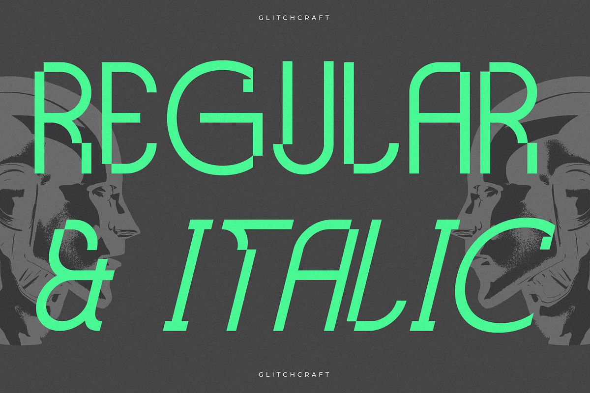 Glitchcraft Modern Display Font, a Serif Font by Storytype Studio (Photo 4 of 15)