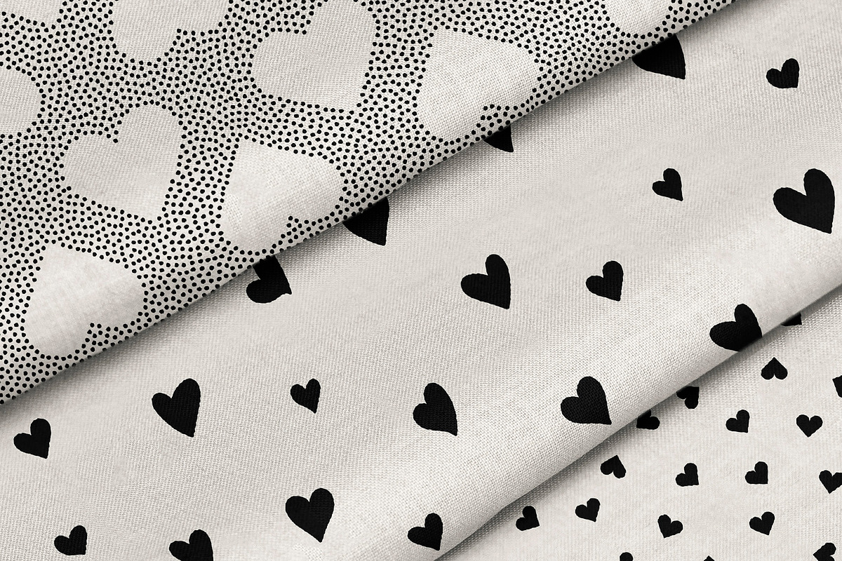 Valentine's Seamless Patterns Bundle, a Pattern Graphic by Curly_Pat (Photo 5 of 6)