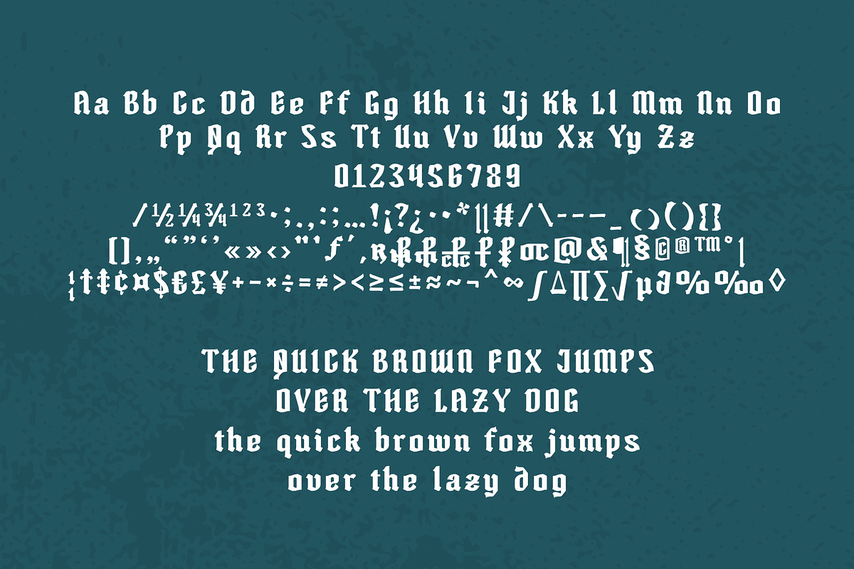 Sigma Boy – Elegant Blackletter Font, a Font by AuthenType (Photo 10 of 15)