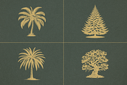 16 Vintage Vector Trees Collection, an Illustration by elliazidi.designs (Thumbnail 4 of 5)