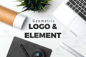 Geometric Logo & Element 50% Off