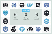 Emojis Glyph Icons V2, a Solid Icon by Jumbo Icons (Thumbnail 2 of 6)