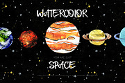 Watercolor, you are just space!, a Texture Illustration by Satika (Thumbnail 1 of 9)
