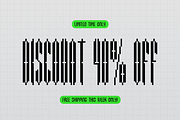 Pixel Condensed Pixelated Condensed, a Handwritten Font by gracetype_studio (Thumbnail 4 of 12)