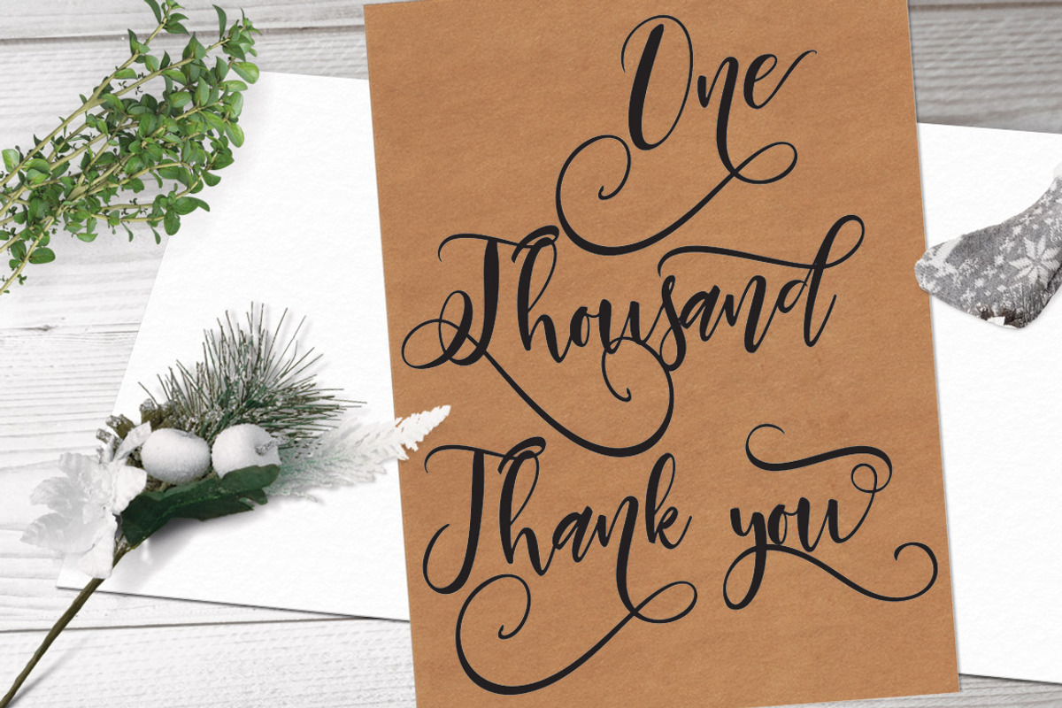 Darmia, a Script Font by yanindesign (Photo 9 of 10)