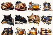 Cozy Mystery Romance Clipart, an Object Illustration by Design Scotch (Thumbnail 2 of 9)