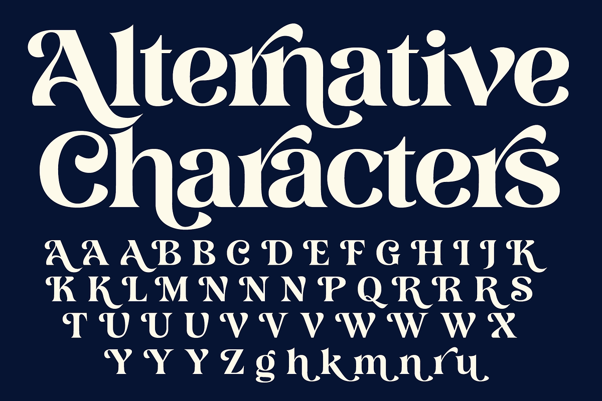 Postre -Stylish Serif, a Serif Font by Fenotype (Photo 11 of 16)