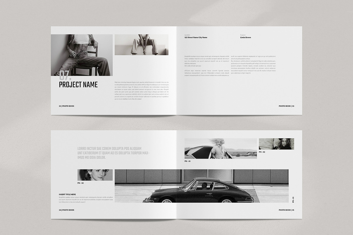 Minimalist Photo Book Landscape, a Brochure Template by NorthPeak (Photo 13 of 18)