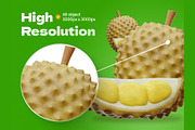 Fruits 3D Icons, an Object 3D Model by Rakata Studio (Thumbnail 3 of 6)