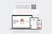 Wix Template Social Media Manager, a Wix Template by vectorocean (Thumbnail 8 of 11)