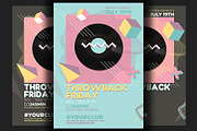 Summer Retro Party Flyer, a Flyer Template by Hotpin (Thumbnail 2 of 5)