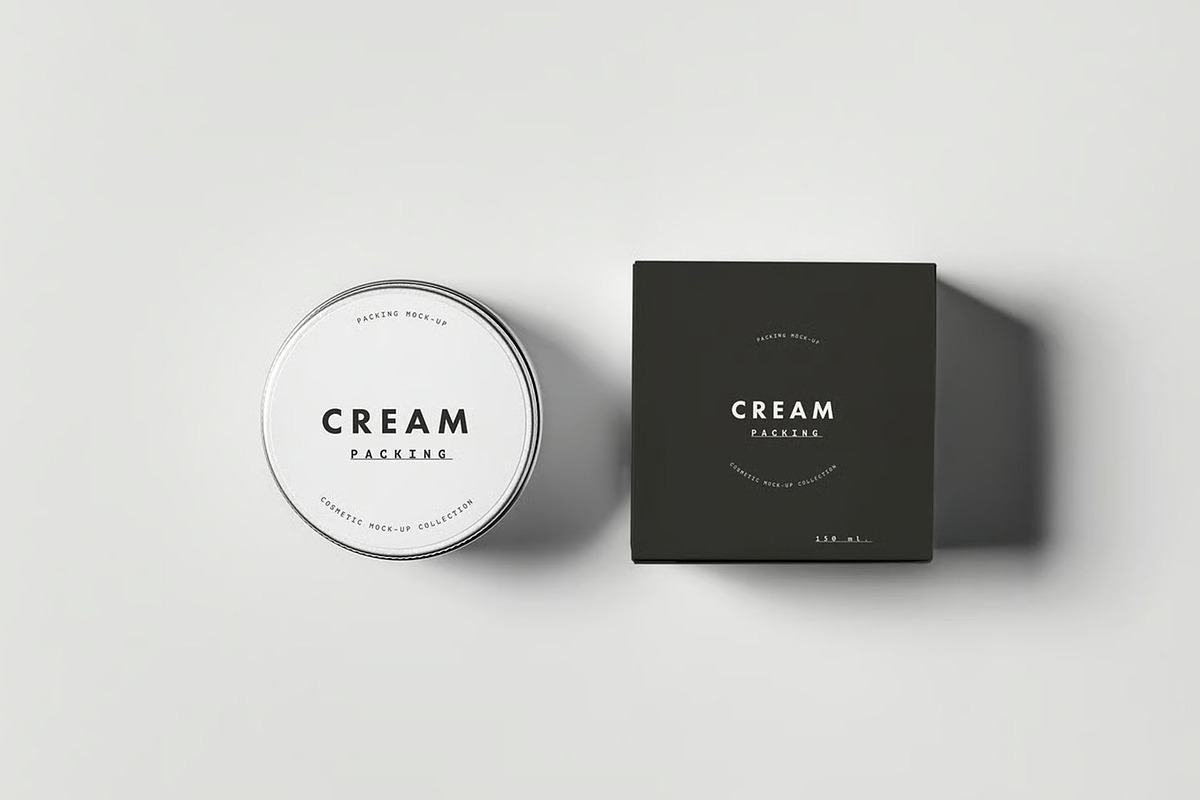 Cosmetic Mockup Set, a Packaging Mockup by DesignRushMarket (Photo 7 of 8)