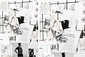 Styled Stock Photo - Moodboard PNG