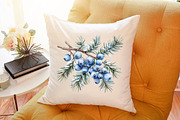 Watercolor Winter Berry Christmas Se, an Illustration by Sublimation Artist (Thumbnail 6 of 6)