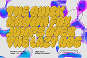 Bulbis - Bubble Font, a Handwritten Font by Zarma Type (Thumbnail 7 of 10)