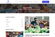 Helping Hands for Humanity Volunteer, an UI Kit Template by skshihabulislam (Thumbnail 7 of 7)