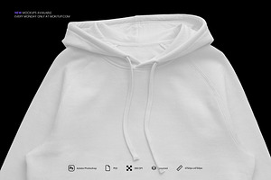 MOKITUP: Raglan Hoodie Mockup