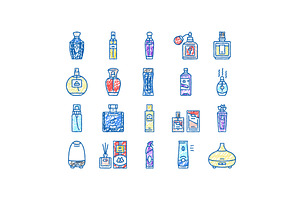 fragrance bottle perfume cosmetic, an Object Illustration by pikepicture