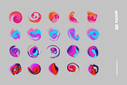Spectra 100 Abstract Grainy PNGs, a Texture Graphic by Graphicdome (Thumbnail 10 of 13)