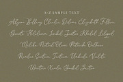 Melody Sunday - Heart Connected Font, a Script Font by Subectype Studio (Thumbnail 6 of 10)