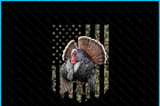 Turkey Graphic USAFlagTreeCamouflage, a Graphic by Creativeusart (Thumbnail 2 of 4)
