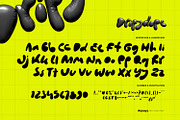 Dripydope - Edgy Liquid Font, a Symbol Font by ikiiko (Thumbnail 6 of 7)