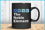 Father The Noble Element Science SVG, a Graphic by Creativeusart (Thumbnail 4 of 4)