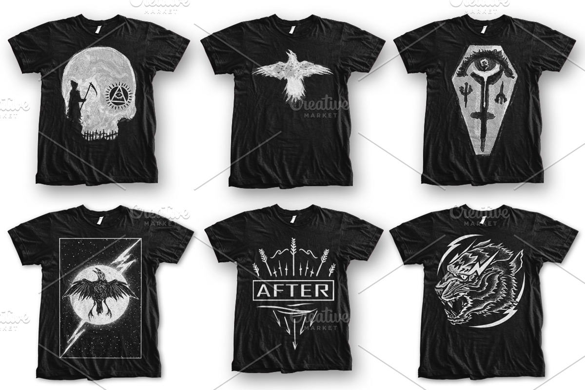 100 T-Shirt Designs Super Collection, an Animal Illustration by Design by sebrodbrick (Photo 12 of 35)