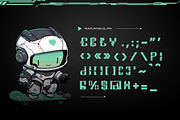 Airobotech - Future Sans Serif Font, a Sans Serif Font by Dhabee (Thumbnail 3 of 7)