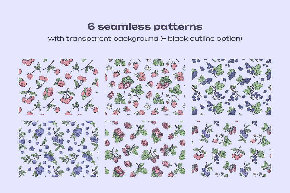 Berries Vector Illustration Pack, an Illustration by Castula (Photo 13 of 17)