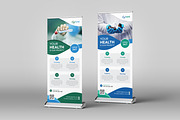 Medical Healthcare Roll Up Banner, a Print Template by VectStock (Thumbnail 2 of 6)