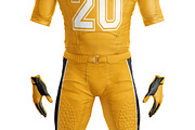 American Football Uniform 3d model, a Characters & Person 3D Model by Bruno's Shop (Thumbnail 12 of 13)