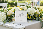 Square Card Mockup Garden Floral, a Product Mockup by TatiMockup (Thumbnail 4 of 5)