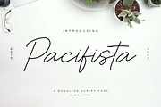 Pacifista, a Script Font by Zelda Graphic (Thumbnail 1 of 6)