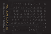 Brandogram Thin - Monogram Typeface, a Slab Serif Font by Bogdan Casota (Thumbnail 3 of 6)